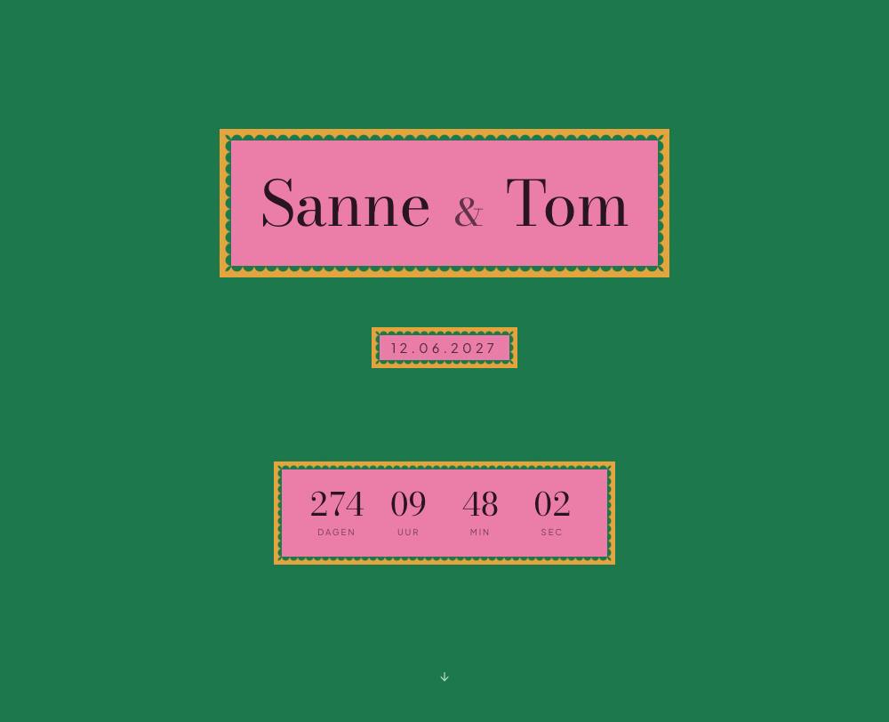 Groen & roze